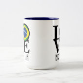 ラブブラジリア15oz ツートーンマグカップ (中央)