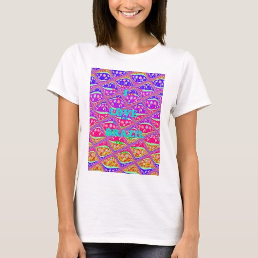 ラブブラジル.png tシャツ (正面)