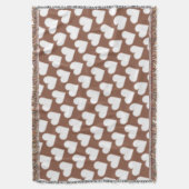 ラブブランケット愛ハートブランケットギフト スローブランケット (正面縦)