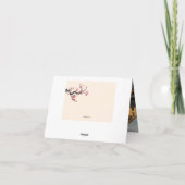 ラブブランチサンキューフォトカード サンキューカード (裏面)