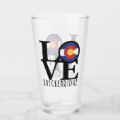 ラブブリッケンリッジ タンブラーグラス (裏面)