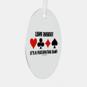 ラブブリッジ魅力的なゲームカードスーツ メタルオーナメント (正面右)