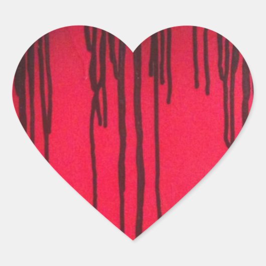 ラブブリーズブラック ハートシール (正面)