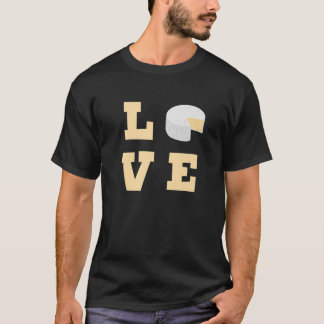 ラブブリーチーズチーズおもしろいチーズフード好き Tシャツ