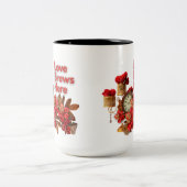 ラブブルズこ祝このバレンタイン ツートーンマグカップ (中央)