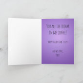 ラブブルズエターナルお洒落 – バレンタインコーヒー シーズンカード (内部)