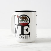 ラブブルックデール15oz ツートーンマグカップ (正面左)