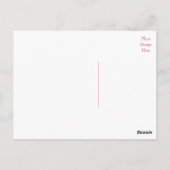 ラブブルドッグフランスの子犬ポストカード ポストカード (裏面)