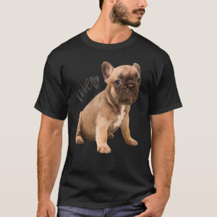 ラブブルドッフランスのドフレンチーママパパドッグパピペ Tシャツ