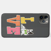 ラブブルフランスのドッグかわいい犬パパ犬ママ Case-Mate iPhoneケース (裏面(横))