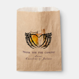 ラブブルーイングゴシックバブル&ブリュースウェディングシャワー フェイバーバッグ