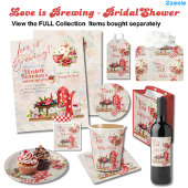 ラブブルーイングレトロヴィンテージブライダルシャワーティーパーティー チラシ