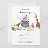 ラブブルーイング10月ブライダルシャワー 招待状 (正面)