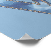 ラブブルータイポグラフィポスター ポスター (角)