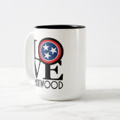 ラブブレントウッドテネシー15oz ツートーンマグカップ (正面左)
