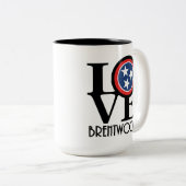 ラブブレントウッドテネシー15oz ツートーンマグカップ (正面右)