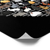 ラブブンニーズおもしろいラビットハート ポスター (角)