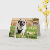 ラブプグ カード (黄色い花)