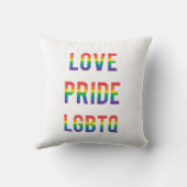 ラブプライドLGBTQ クッション (裏面)