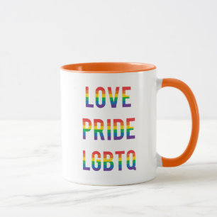 ラブプライドLGBTQ マグカップ