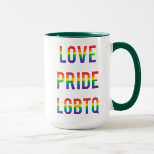 ラブプライドLGBTQ マグカップ