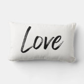 ラブプリント装飾用クッション ランバークッション (裏面)