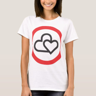 ラブプリント Tシャツ