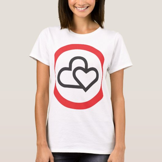 ラブプリント Tシャツ (正面)