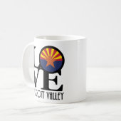 ラブプレスコットバレー11oz コーヒーマグカップ (正面左)