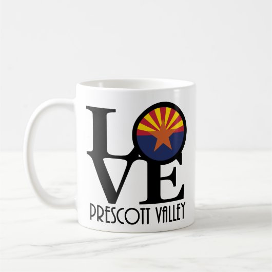 ラブプレスコットバレー11oz コーヒーマグカップ (左)
