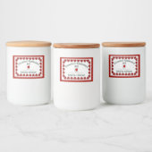 ラブプロダクトラベル付きアップルソース3"x2" フードラベル (ボトル)