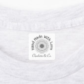 ラブプロダクト手作り花パーソナライズされた ラベル (貼付)