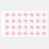 ラブプロダクト手作り蝶パーソナライズされた ラベル (シート)