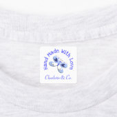 ラブプロダクト手作り蝶パーソナライズされた ラベル (貼付)