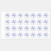 ラブプロダクト手作り蝶パーソナライズされた ラベル (シート)