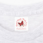 ラブプロダクト手作り蝶パーソナライズされた ラベル (貼付)