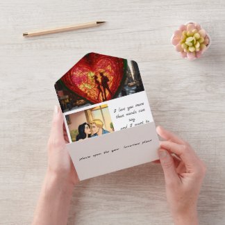 ラブプロポーズの招待状 オールインワン招待状