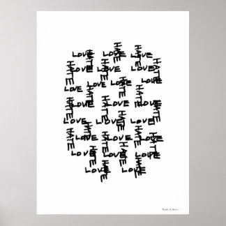 ラブヘイト ポスター