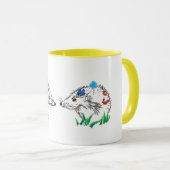 ラブヘッジホーグズオータムスケッチスケッチマグ マグカップ (正面右)