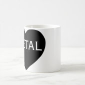 ラブヘビーメタル コーヒーマグカップ (中央)