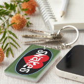 ラブヘビ キーホルダー (正面右)