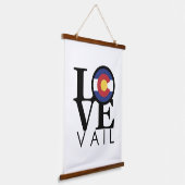 ラブベイルコロラド 吊り下げ型タペストリー (傾斜あり)