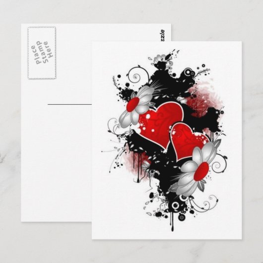 ラブベクトル ポストカード (正面/裏面)