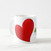 ラブベビーシールマグカップ コーヒーマグカップ (正面左)