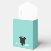 ラブベビーリトルマンタキシードシャワーパーティー フェイバーボックス (オープン)