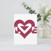 ラブベリーパープル ポストカード (スタンド正面)