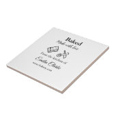 ラブベーカリー焼いたビジネスを追加name texture l タイル (側面)