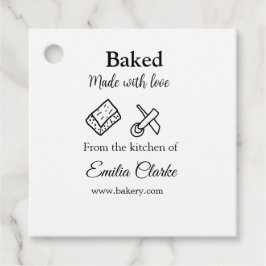 ラブベーカリー焼いたビジネスを追加name texture l フェイバータグ