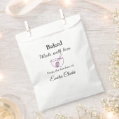 ラブベーカリー焼いたビジネスを追加name texture l フェイバーバッグ (クリップ留めされた状態)