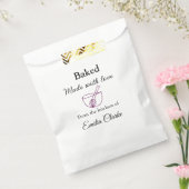 ラブベーカリー焼いたビジネスを追加name texture l フェイバーバッグ (封をした状態)